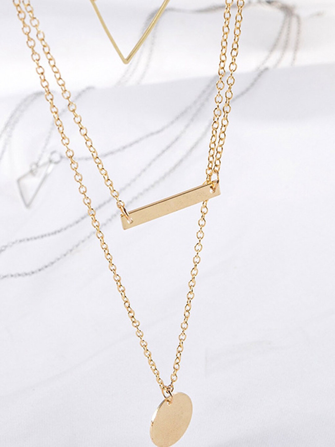 

Scintillare By Sukkhi Gold-Plated Layered Chain