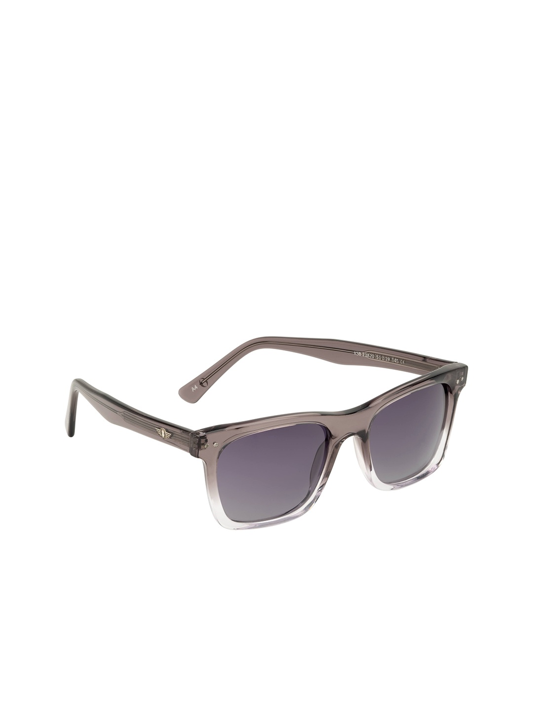 

KOSCH ELEMENTE Men Rectangle Sunglasses with Polarised and UV Protected Lens, Violet