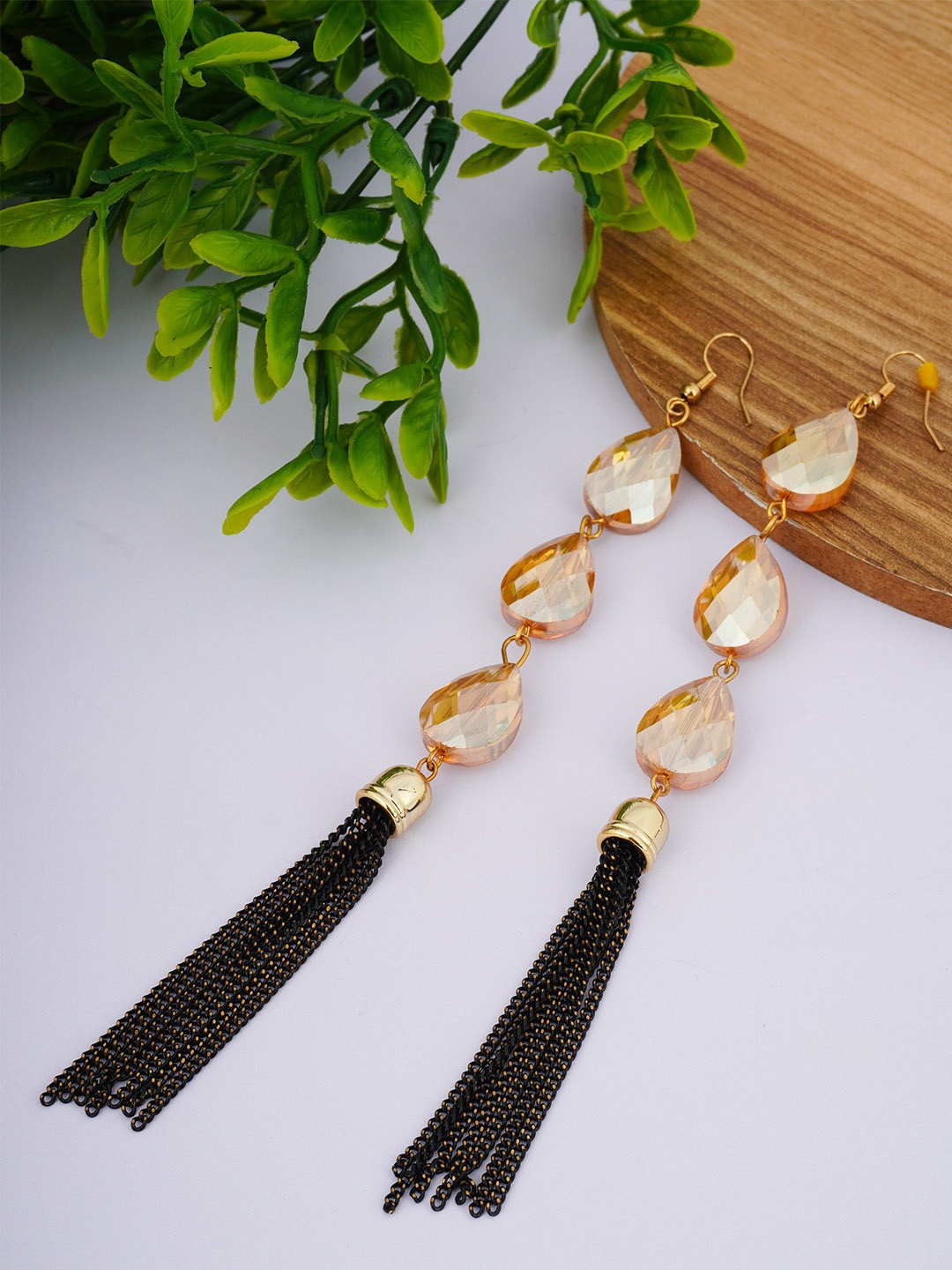 

Ferosh Classic Drop Earrings, Gold