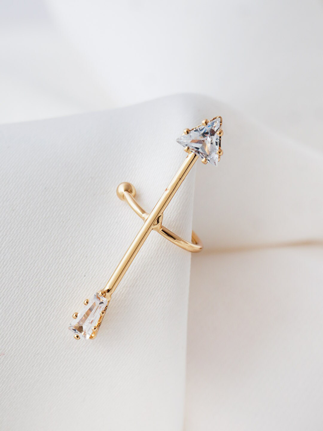 

Ferosh Gold-Plated Classic Ear Cuff Earrings