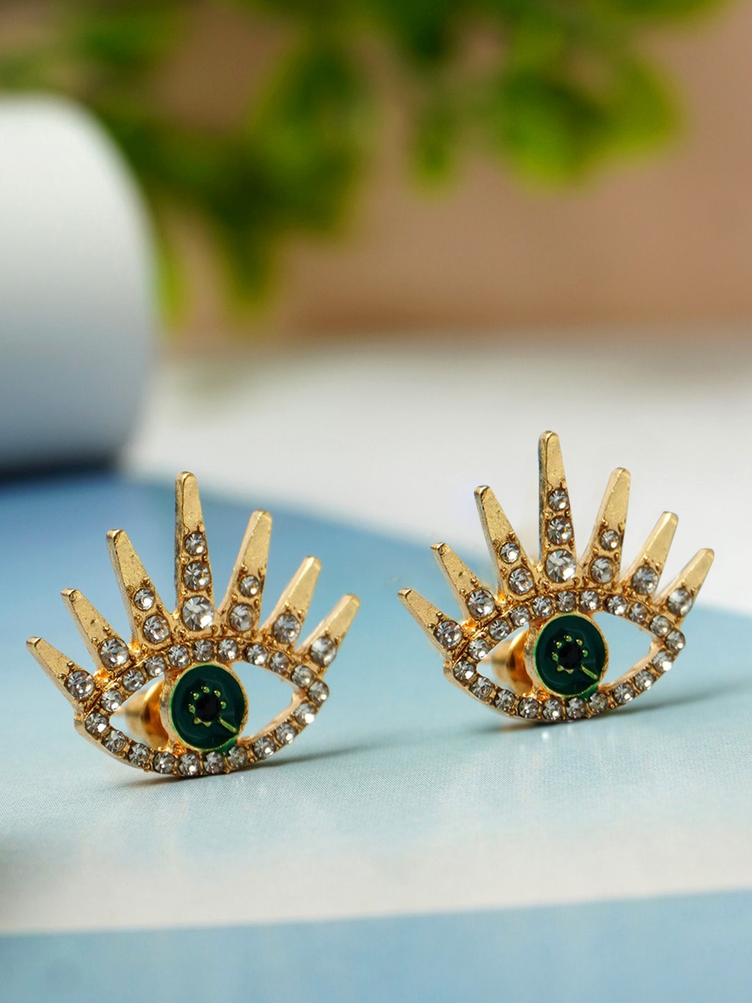 

Ferosh Gold-Plated Classic Studs Earrings