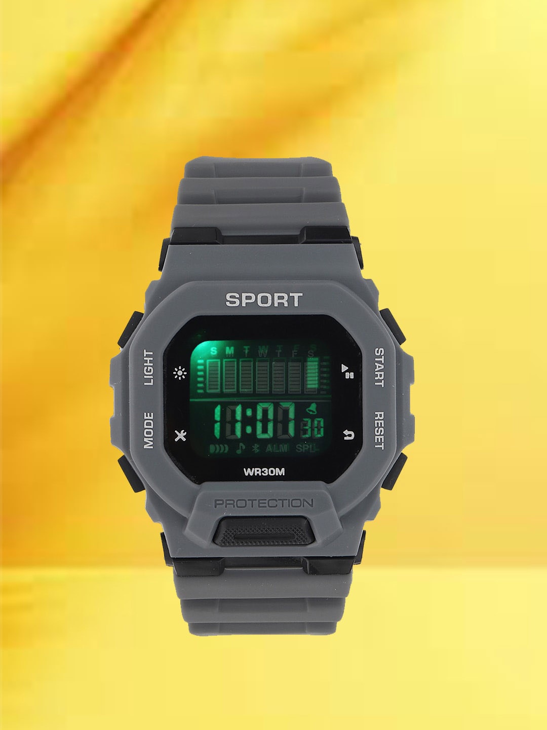 

Fantasy World Kids Square Dial Multi Function Sports Digital Watch, Black