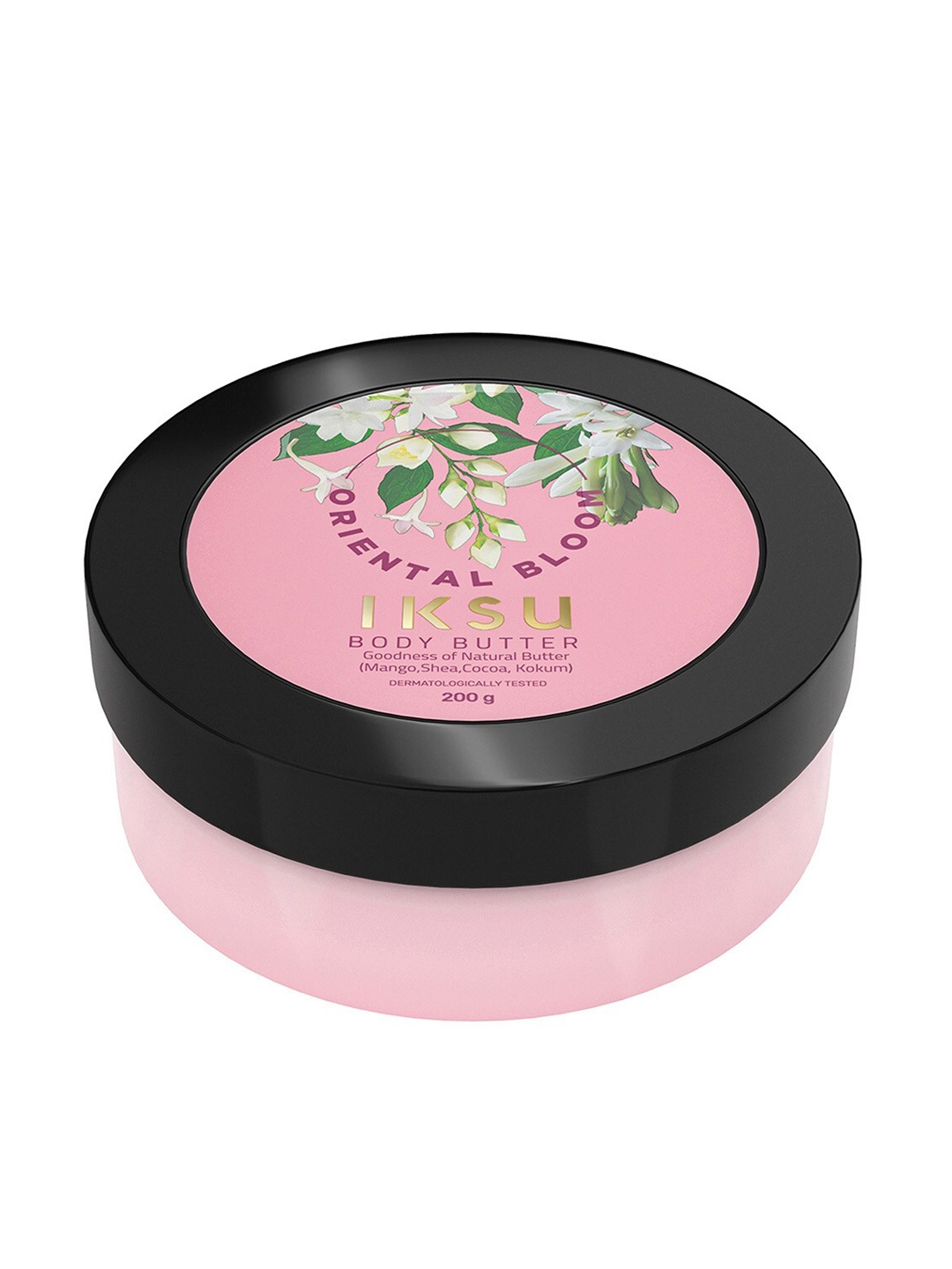 

IKSU by Lifestyle Oriental Bloom Body Butter with Mango Butter & Shea Butter - 200g, Pink