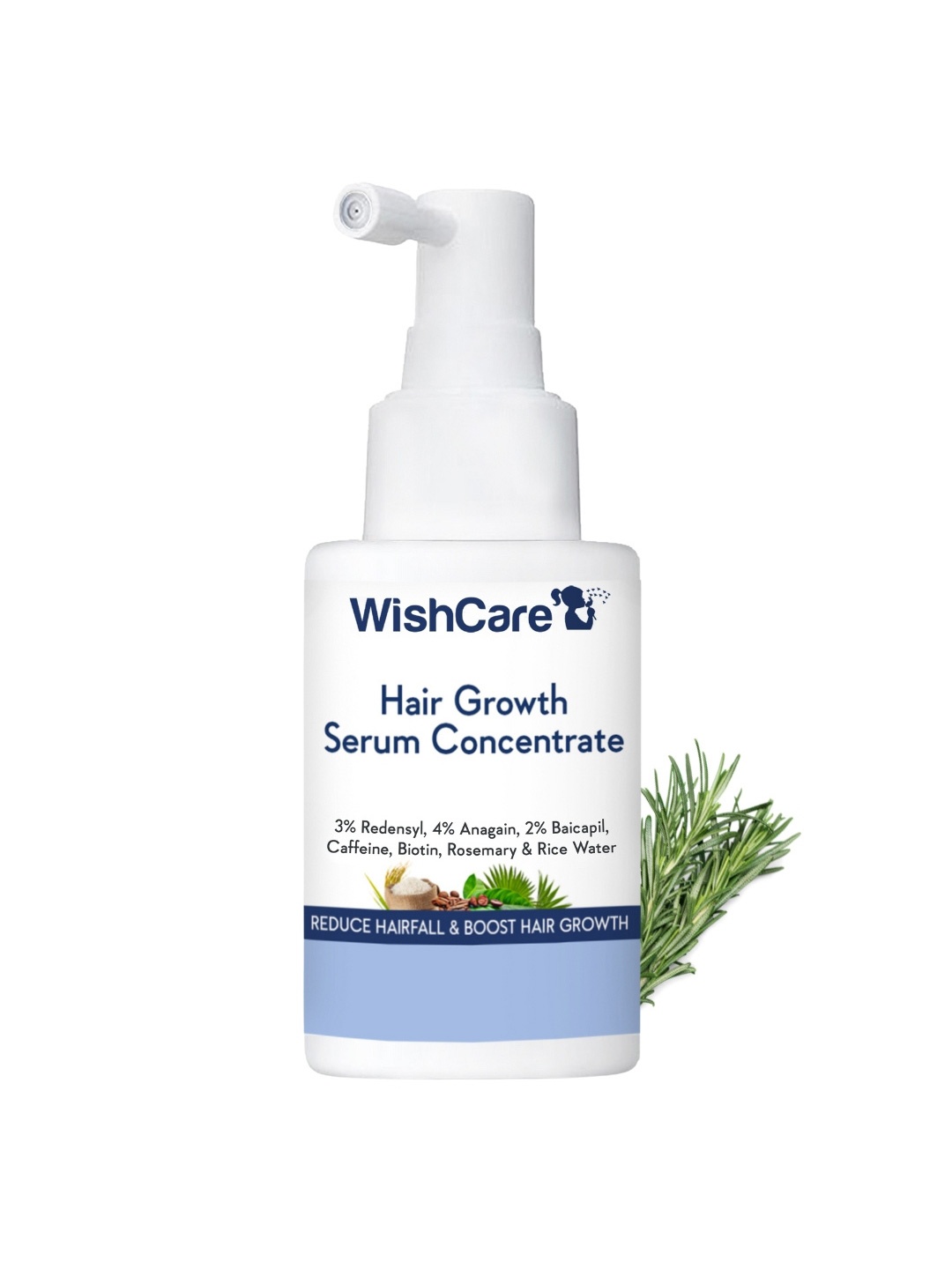 

WishCare Hair Growth Serum Concentrate - 30ml, Transparent