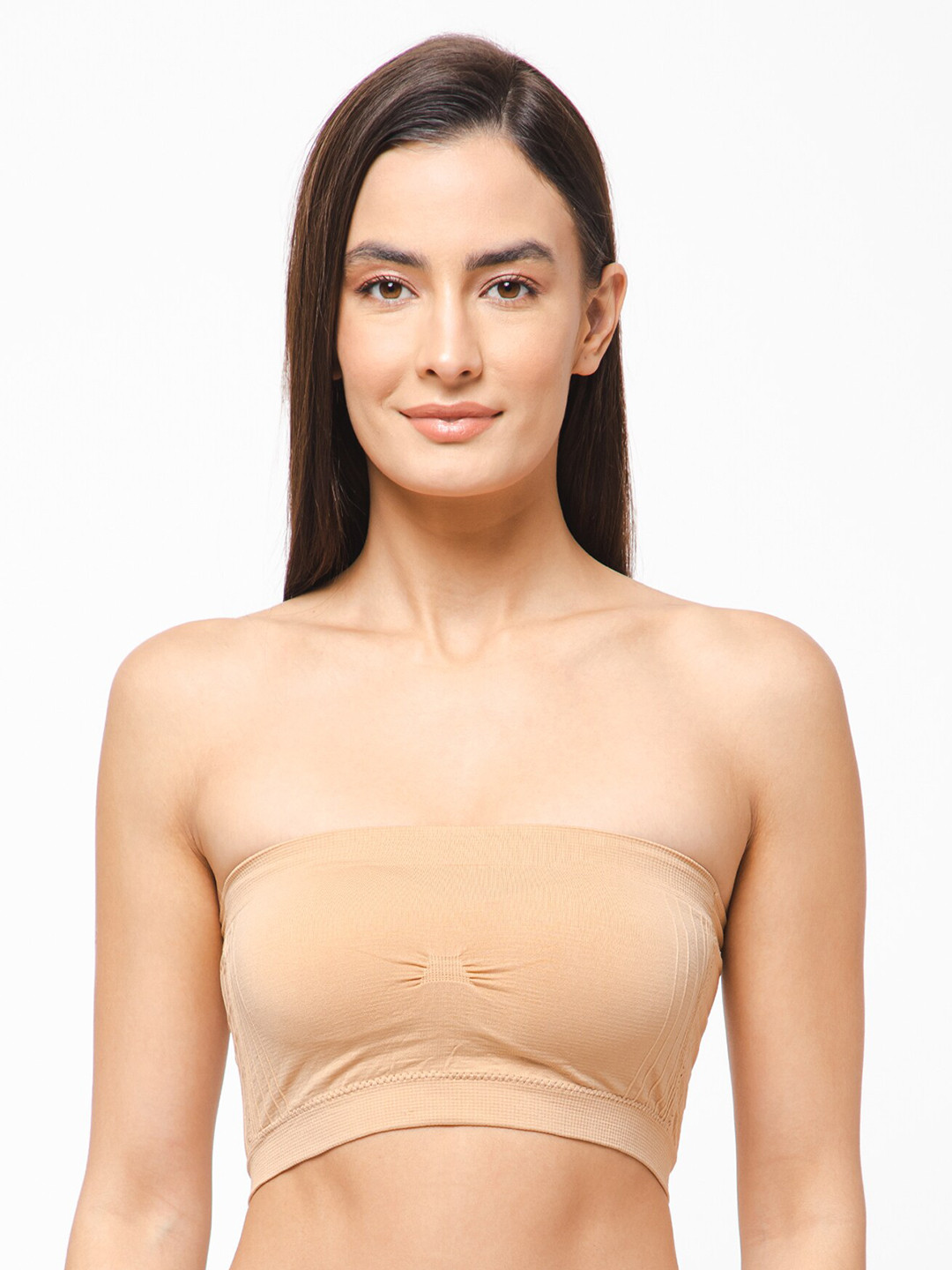 

INFINIUM Full Coverage Lightly Padded Tube Bra, Cream