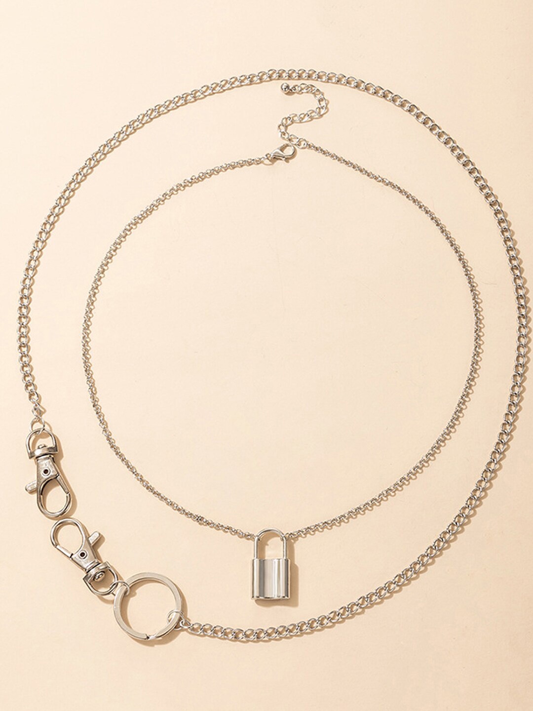 

Scintillare By Sukkhi Rhodium-Plated Choker Necklace, Silver