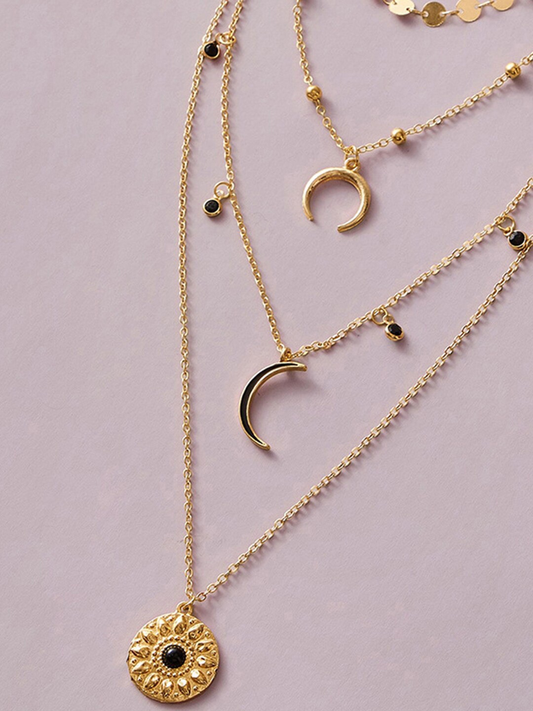 

Scintillare By Sukkhi Gold-Plated Layered Necklace