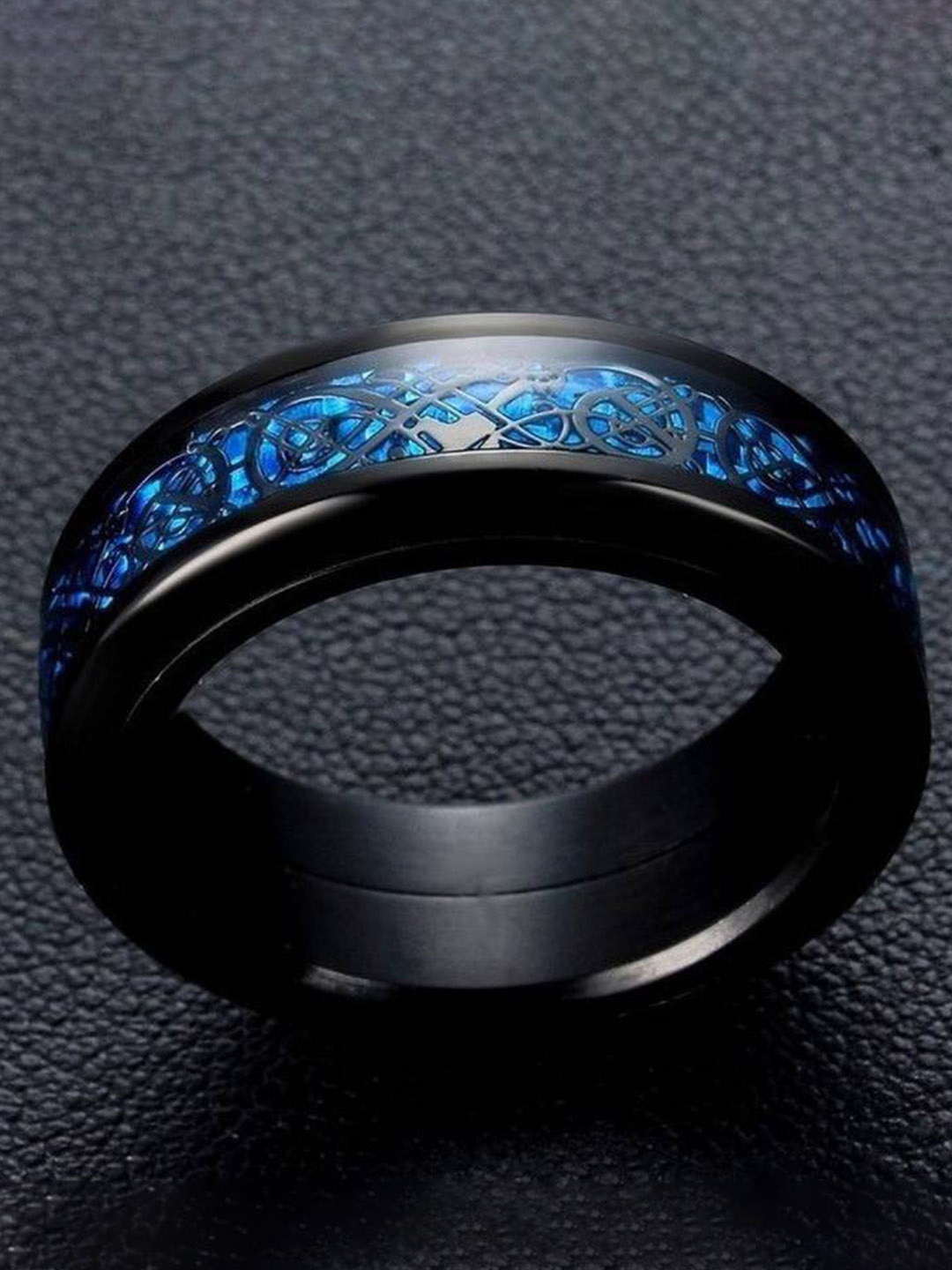 

KARISHMA KREATIONS Dragon Finger Ring, Blue