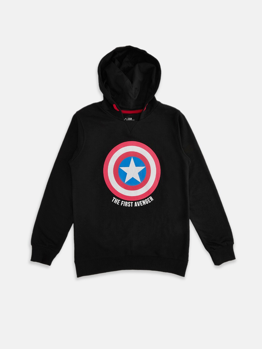 

Pantaloons Junior Boys Avengers Printed Sweatshirt, Black