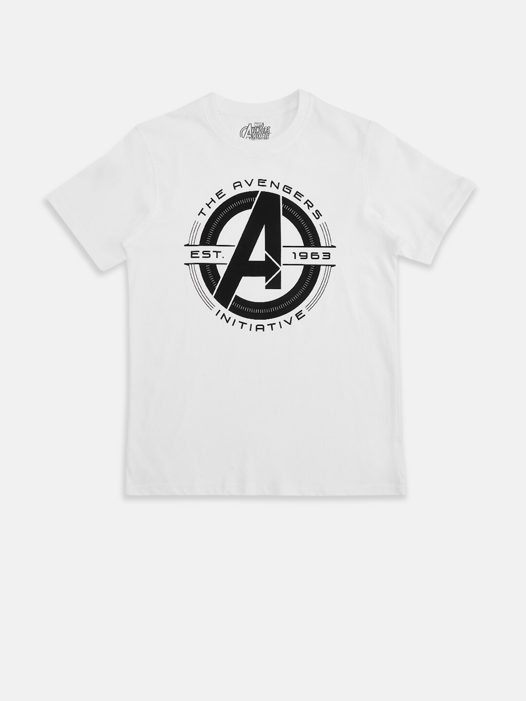 

Pantaloons Junior Boys Typography Printed Cotton T-shirt, White