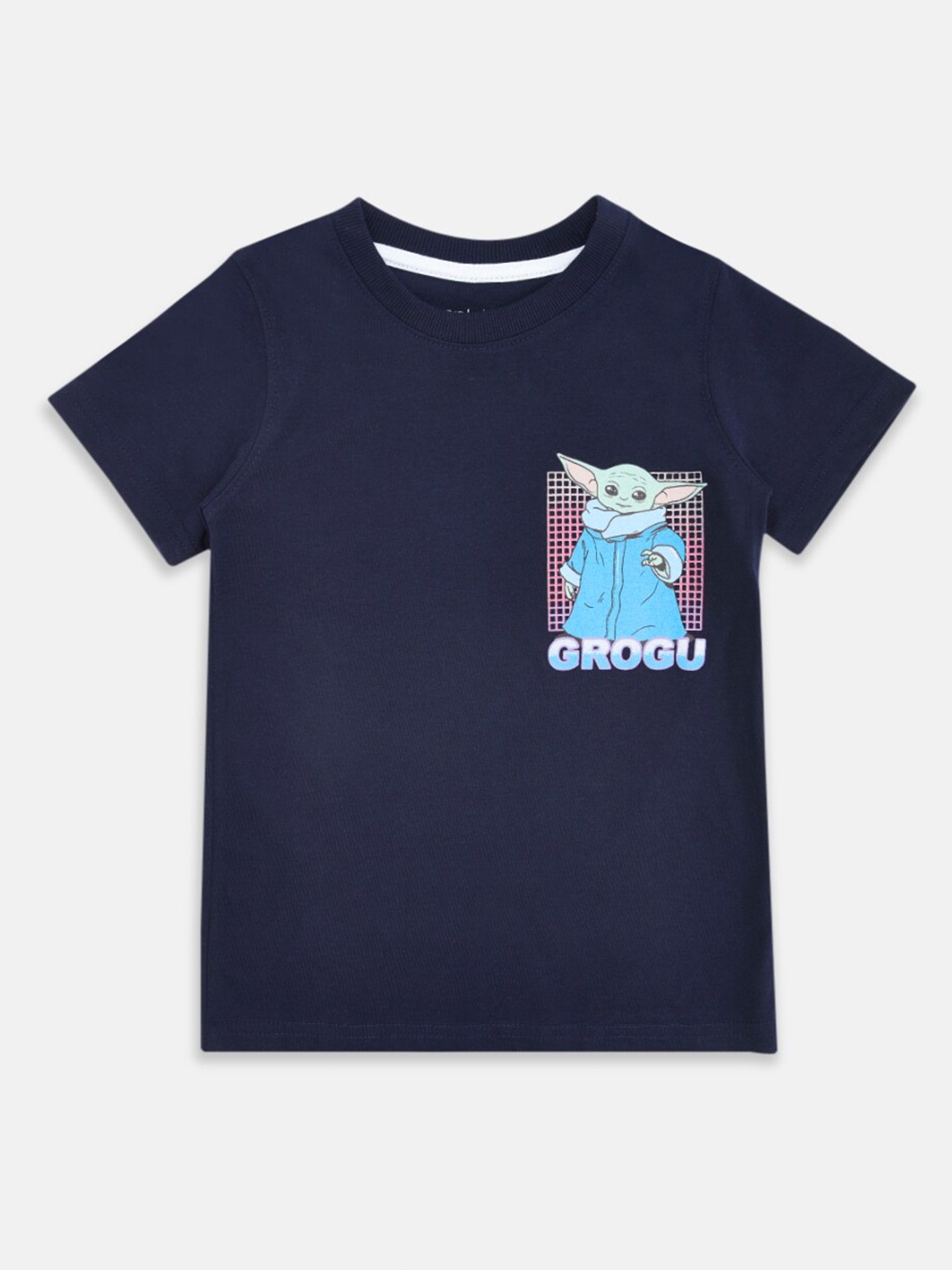 

Pantaloons Junior Boys Graphic Printed Cotton T-shirt, Blue