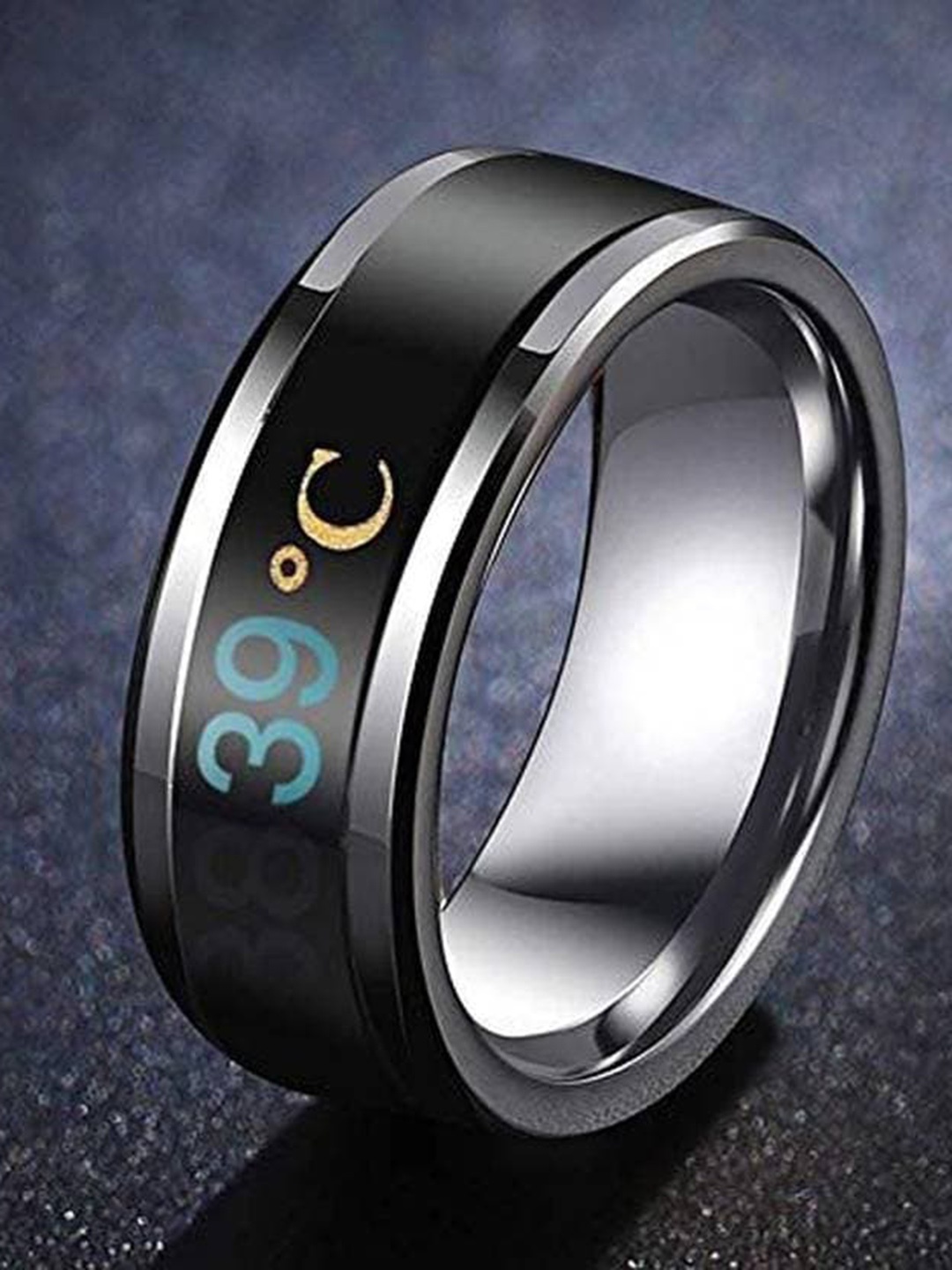 

KARISHMA KREATIONS Silver-Plated Temperature Finger Ring