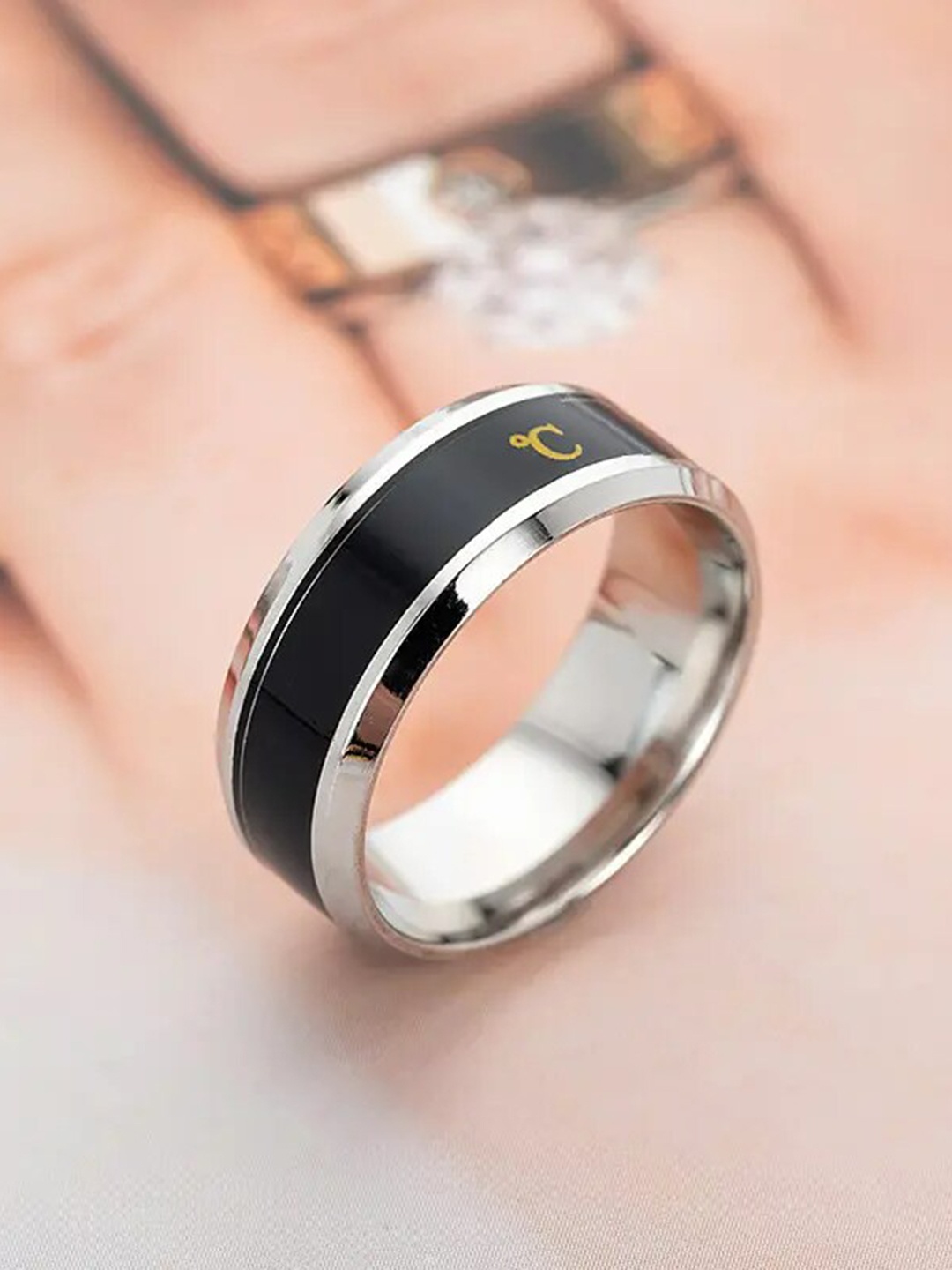 

KARISHMA KREATIONS Silver-Plated Adjustable Finger Ring