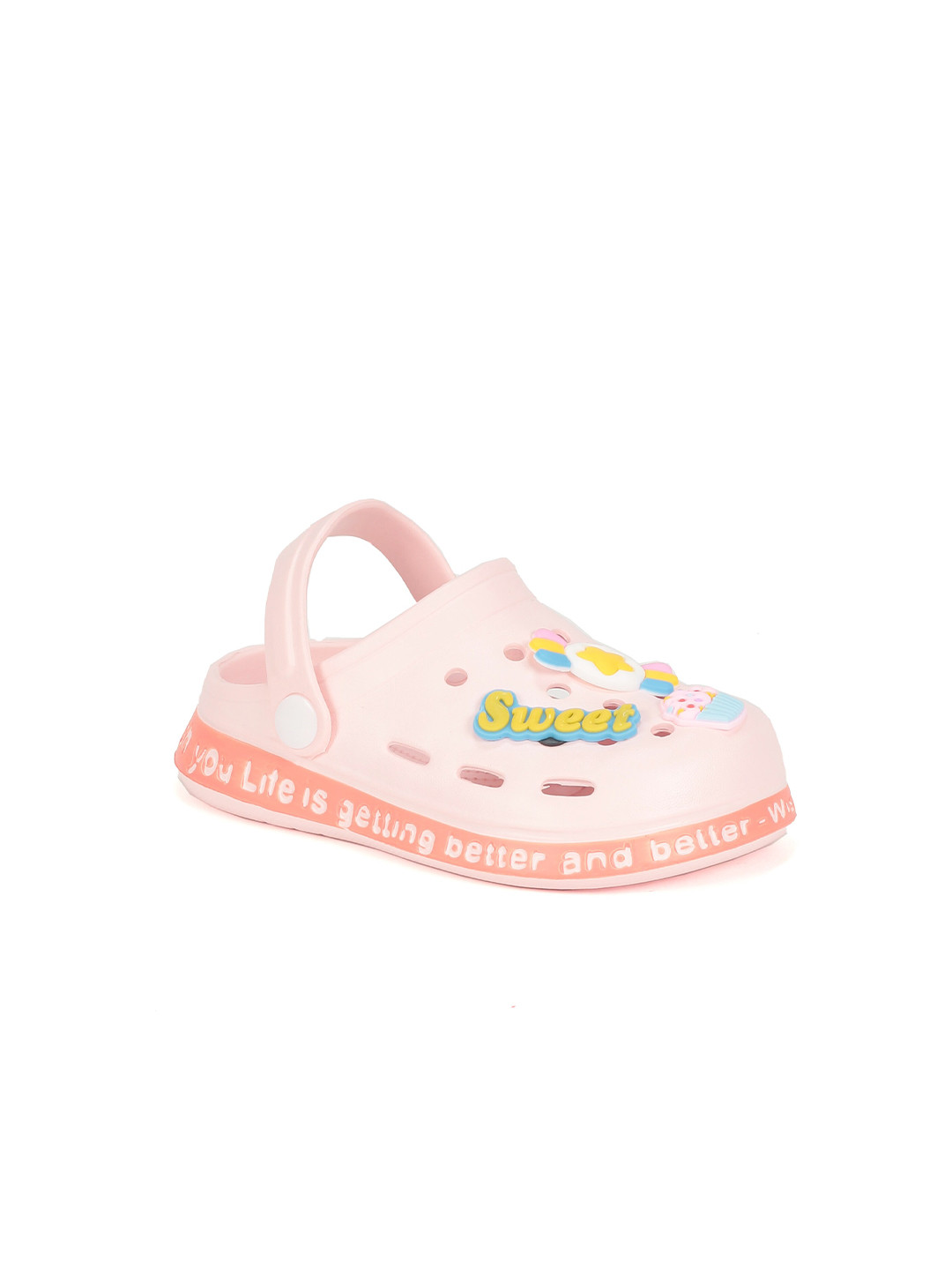 

Lil Lollipop Kids Anti-Slip Rubber Clogs, Pink