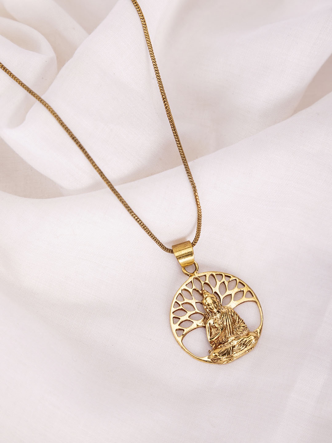 

Studio One Love Gold-Plated Contemporary Pendant With Chain
