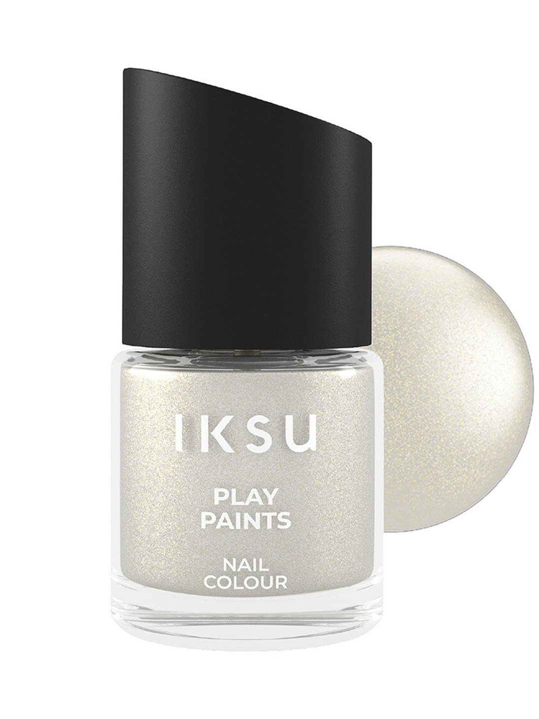 

Iksu by Lifestyle Play Paints Long Lasting Nail Colour 8ml - Snow White