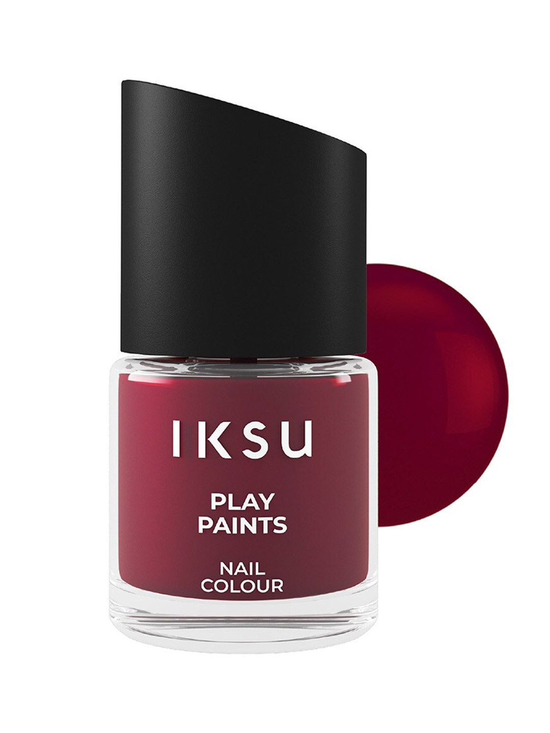 

Iksu by Lifestyle Play Paints Long Lasting Nail Colour 8ml - Maroon Magic