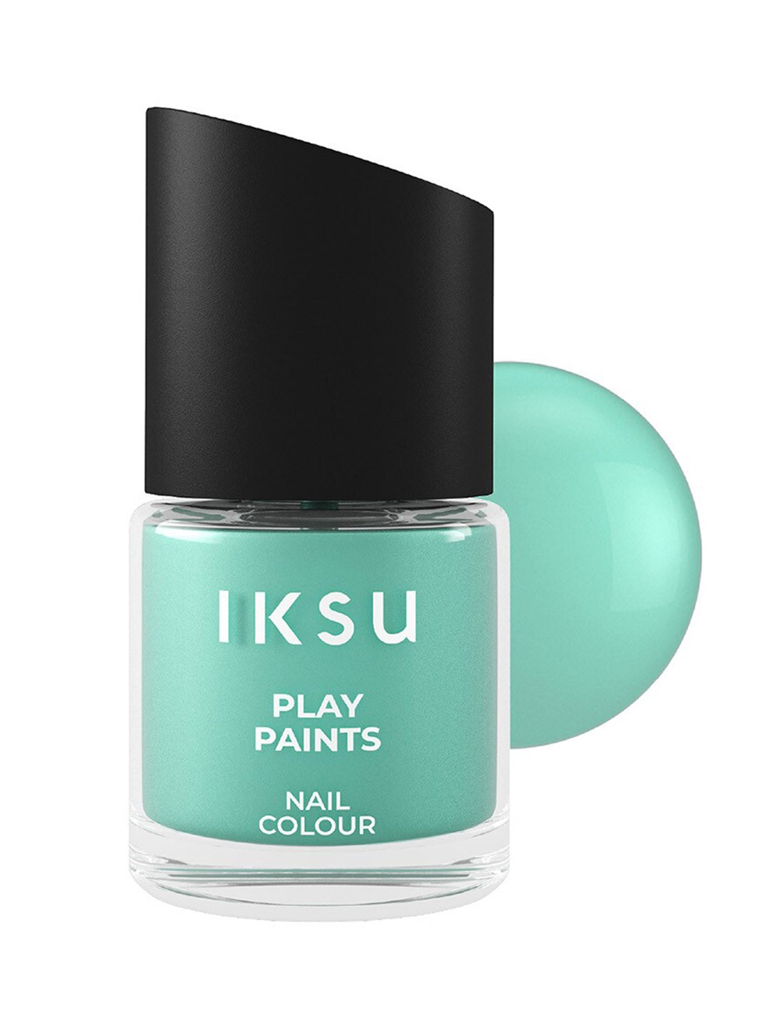 

IKSU by Lifestyle Play Paints Long Lasting Nail Colour 8ml - Cool Mint, Green
