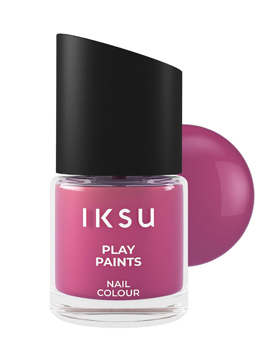 

IKSU by Lifestyle Play Paints Long Lasting Nail Colour 8ml - Fuchsia Flush
