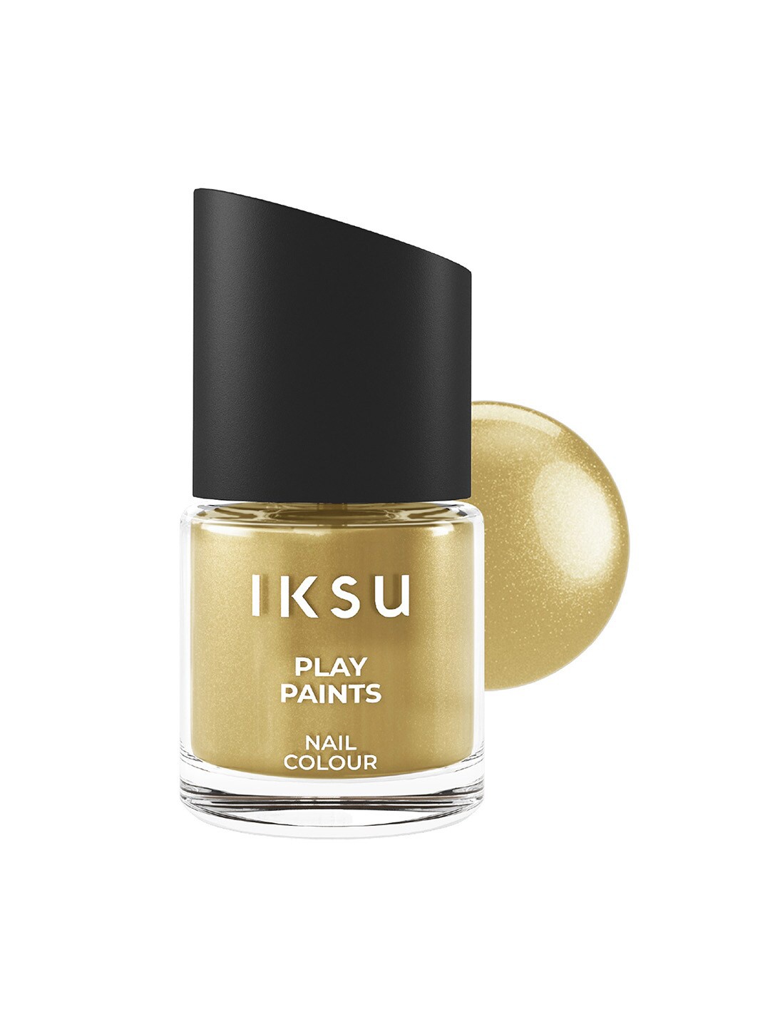 

IKSU by Lifestyle Play Paints Long Lasting Nail Color 8ml - Molten Gold