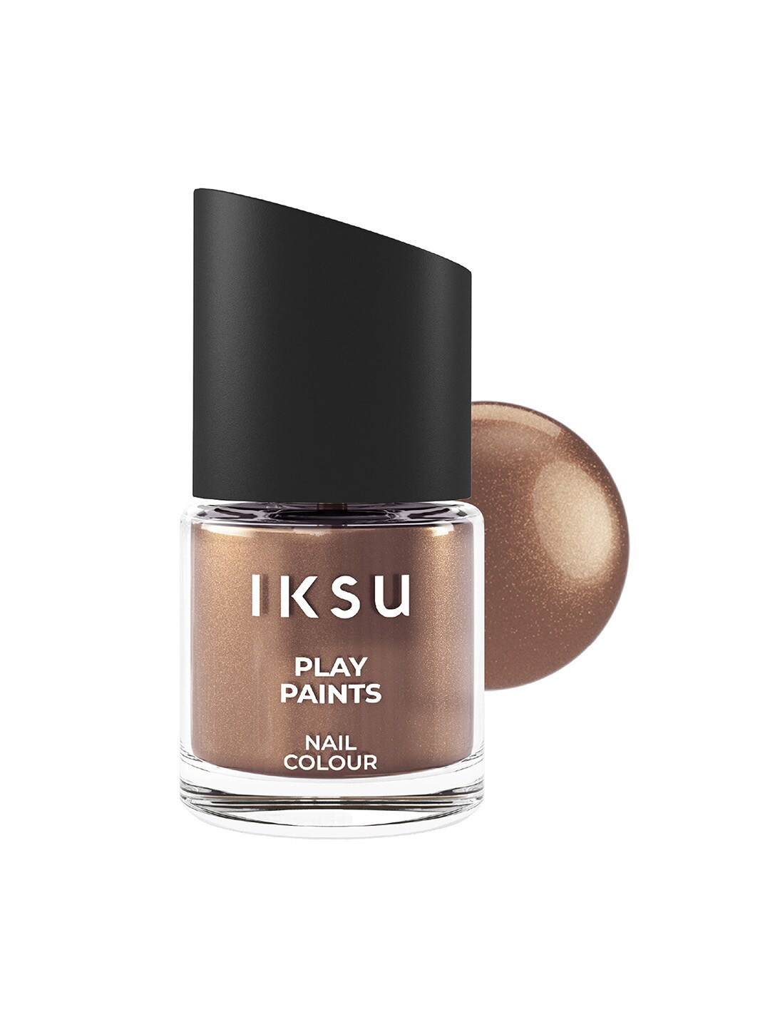 

IKSU by Lifestyle Play Paints Long Lasting Nail Color 8ml - Stardust, Copper