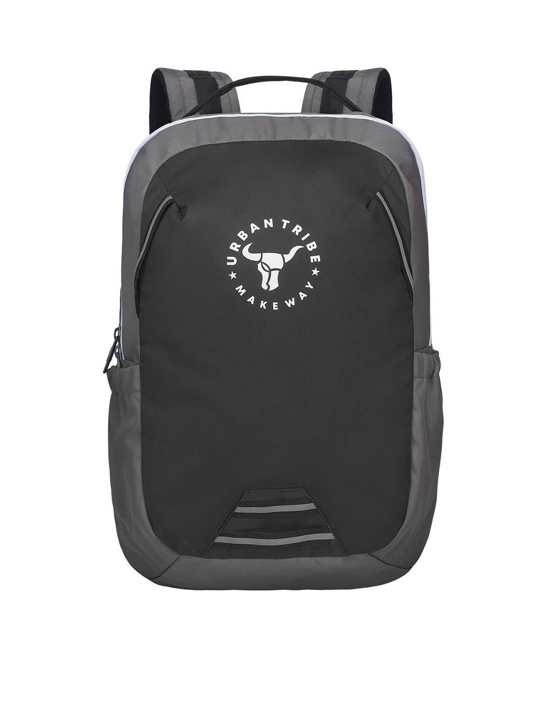 

URBAN TRIBE Brand Logo Printed Backpack, Black