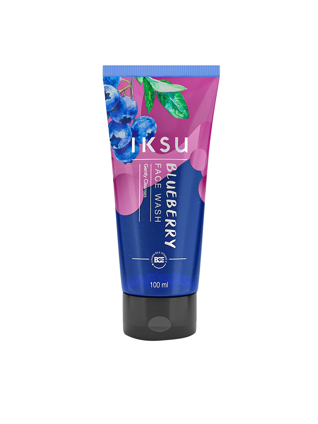 

IKSU by Lifestyle Blueberry Face Wash - 100ml, Blue