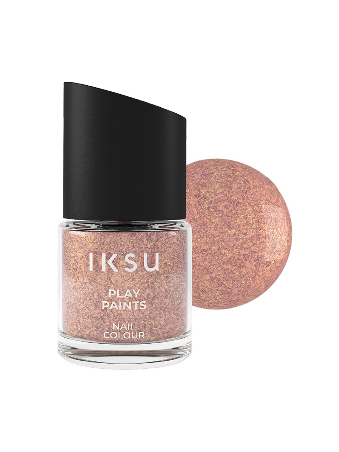 

IKSU by Lifestyle Play Paints Long Lasting Nail Colour 8ml - Rose Shimmer