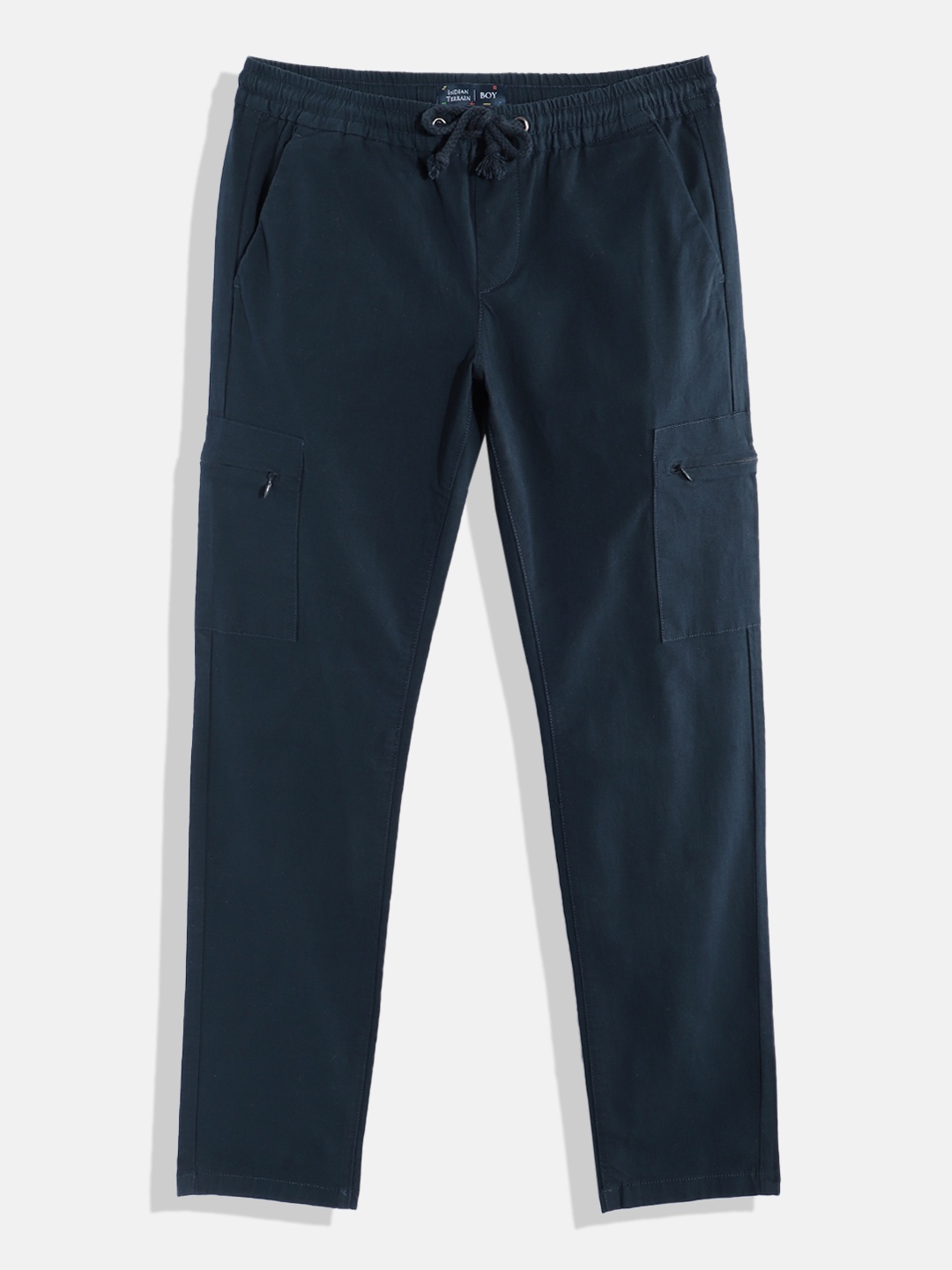 

Indian Terrain Boys Original Regular Trousers, Navy blue