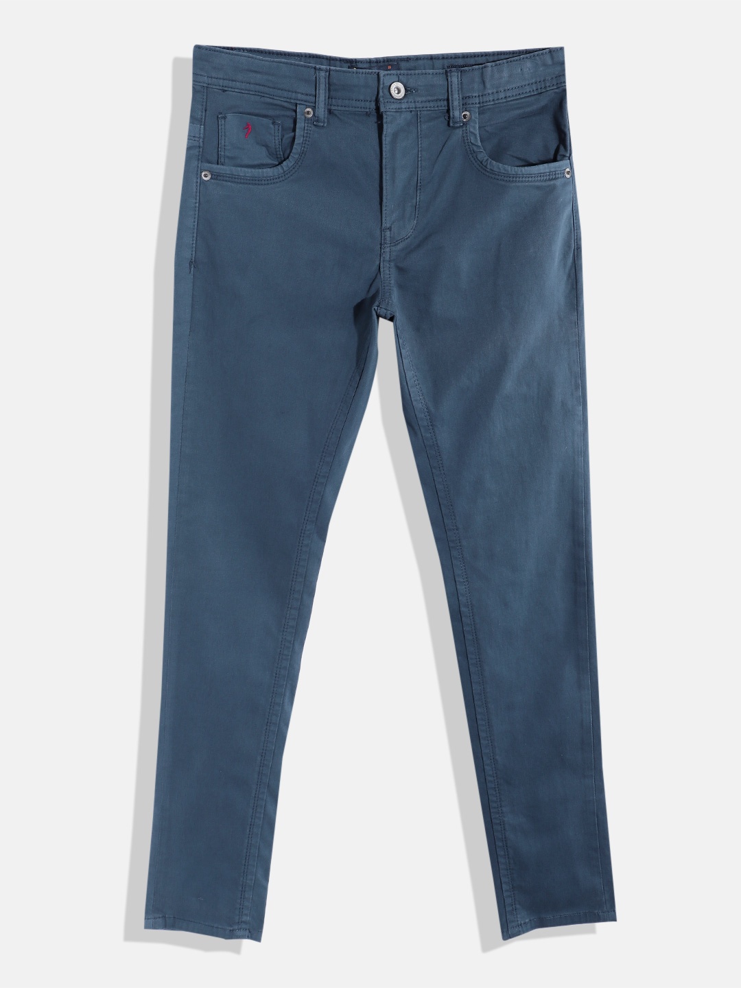 

Indian Terrain Teen Boys Original Mid-Rise Stretchable Jeans, Blue
