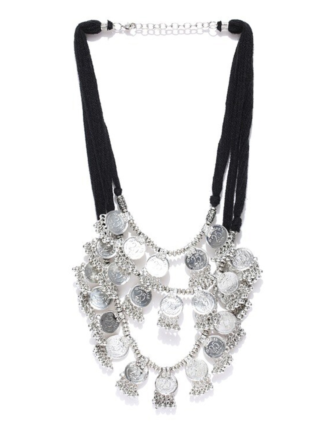 

Infuzze Silver-Plated Sargi Statement Layered Necklace