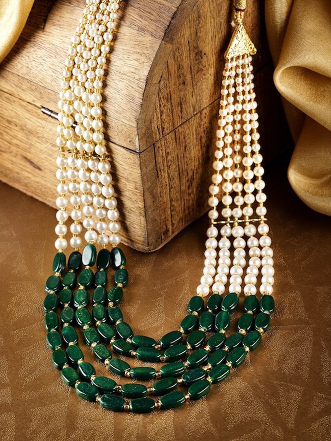 

Infuzze Gold-Plated Layered Necklace