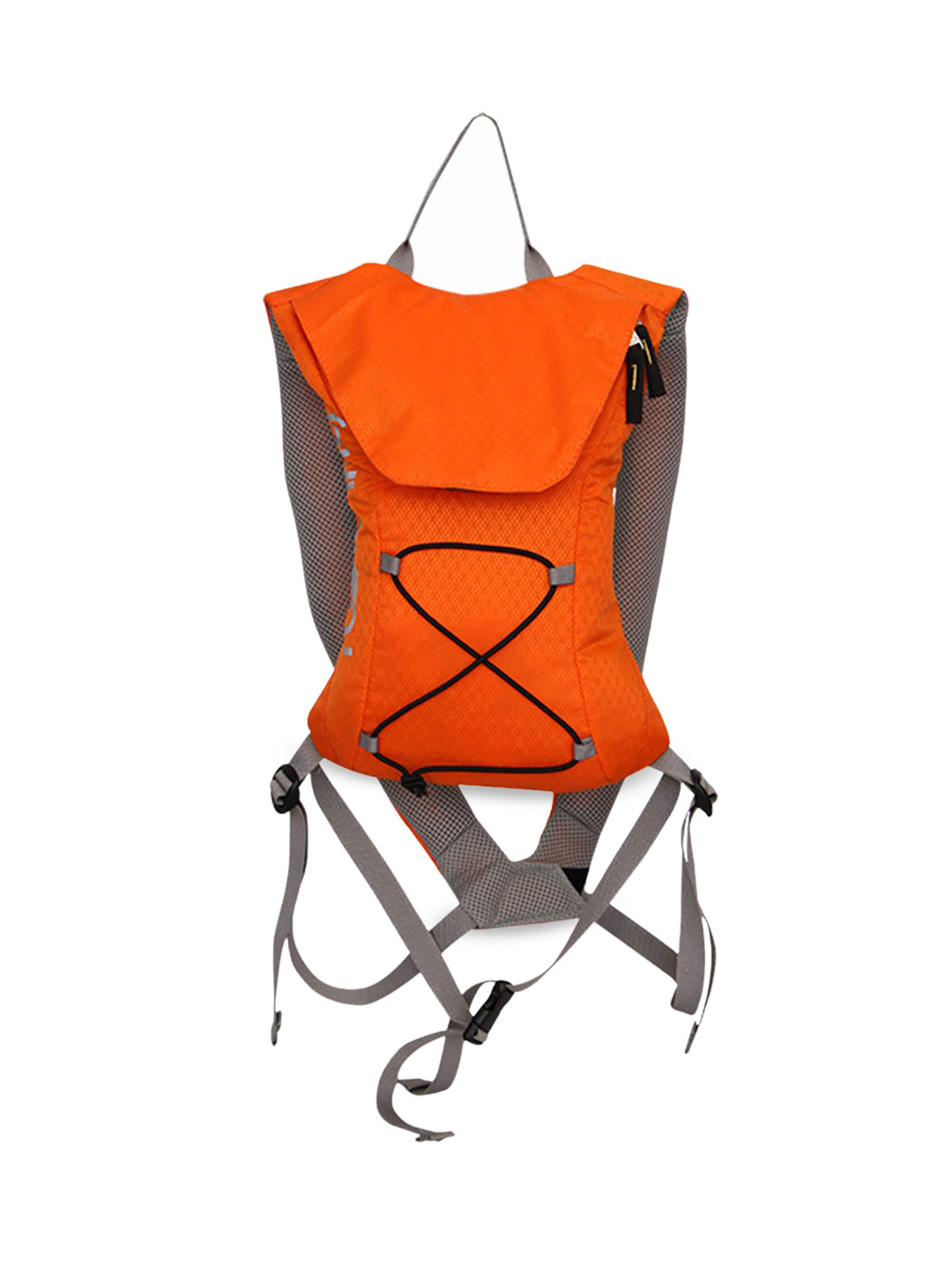 

NIVIA Unisex Printed Sternum Backpack, Orange