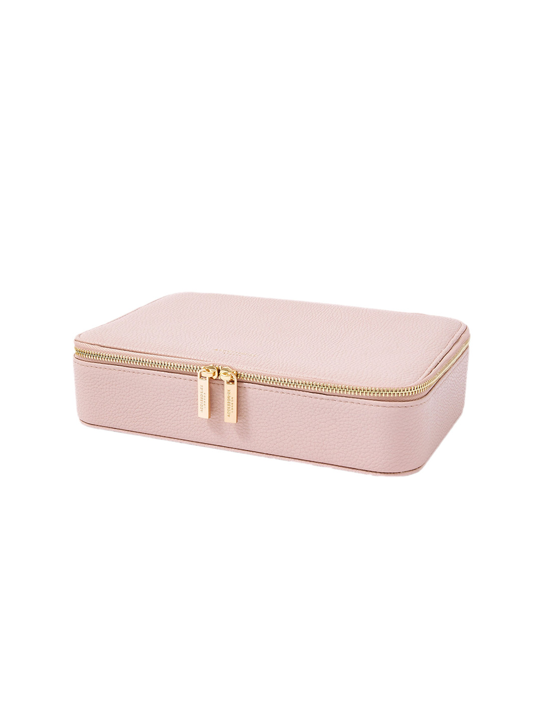 

Accessorize Leather Jewellery Travel Box, Pink