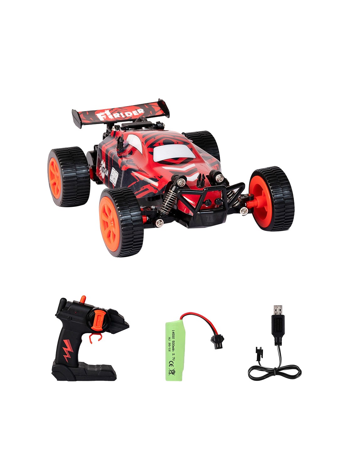 

WEMBLEY Moto Clan F1 Rider Remote Control Truck Car, Red