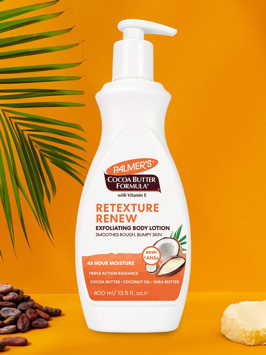 

Palmer's Retexture Renew Exfoliating Body Lotion with Cocoa Butter & Vitamin E - 400ml, White