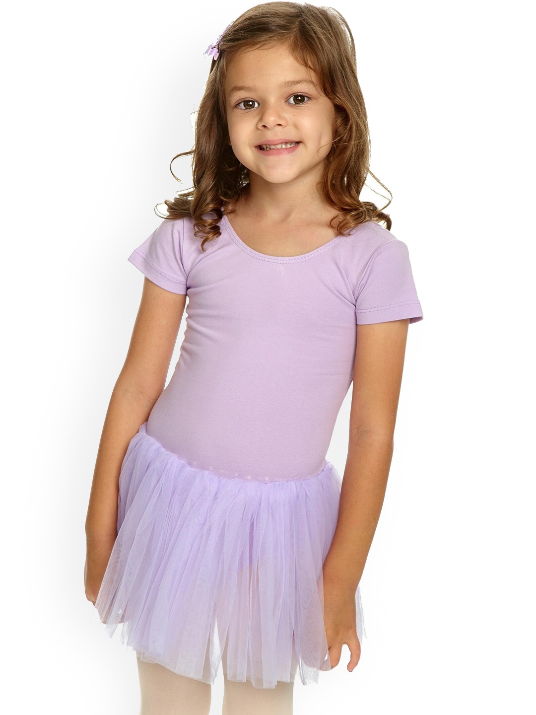 

IKAANYA Leotard Tutu Dress, Lavender
