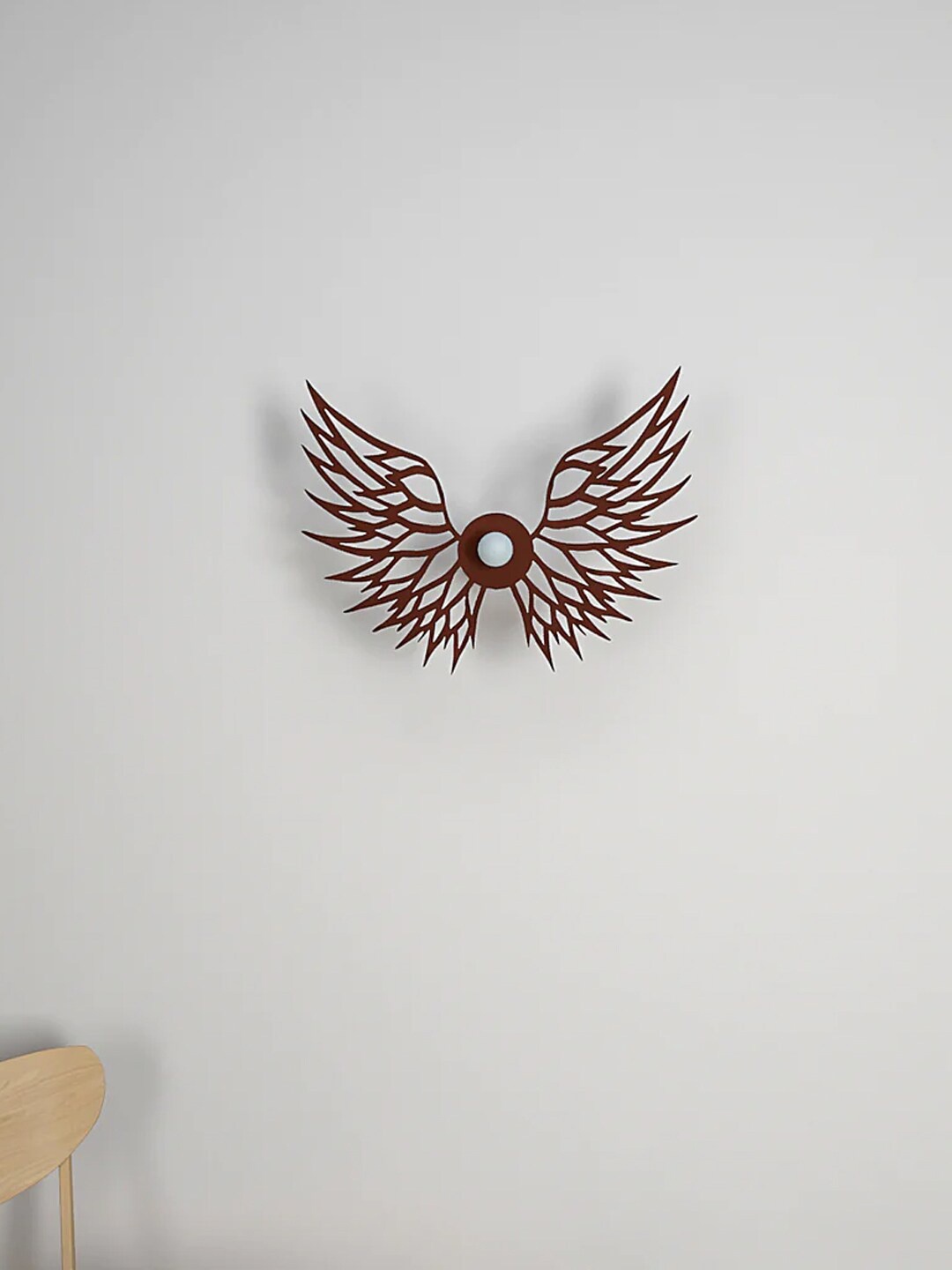 

WALLMANTRA Brown Fly High Wings Shadow Lamp