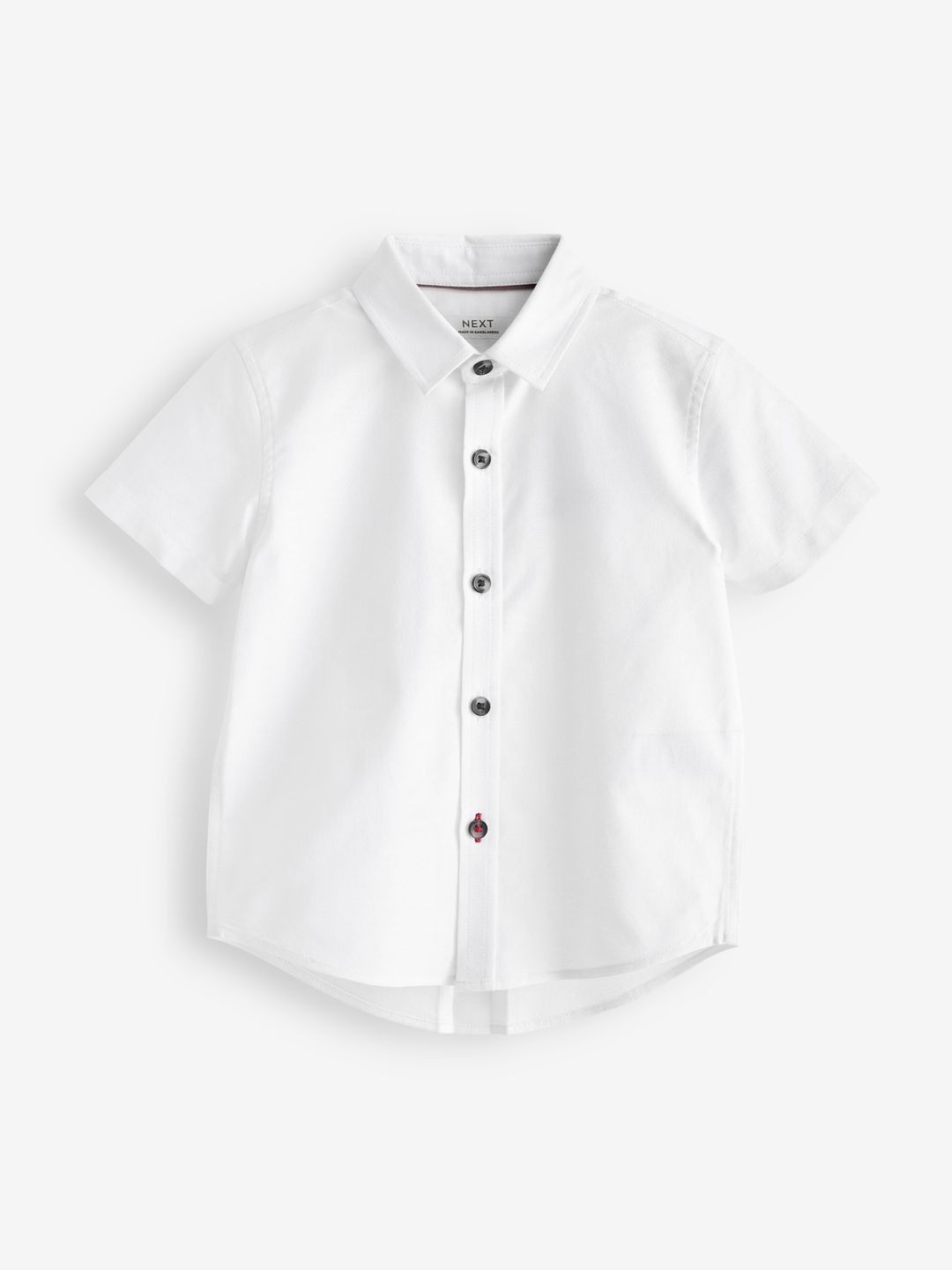 

NEXT Boys Solid Opaque Casual Shirt, White