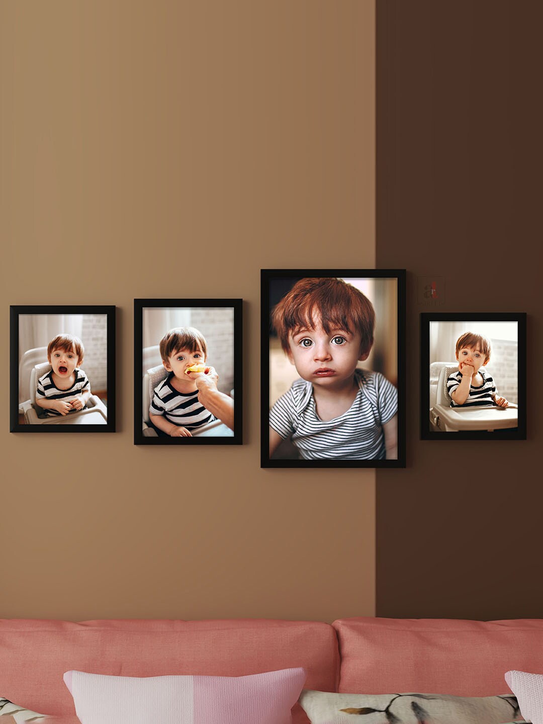 

Art Street Black 4 Pieces Photo Frames