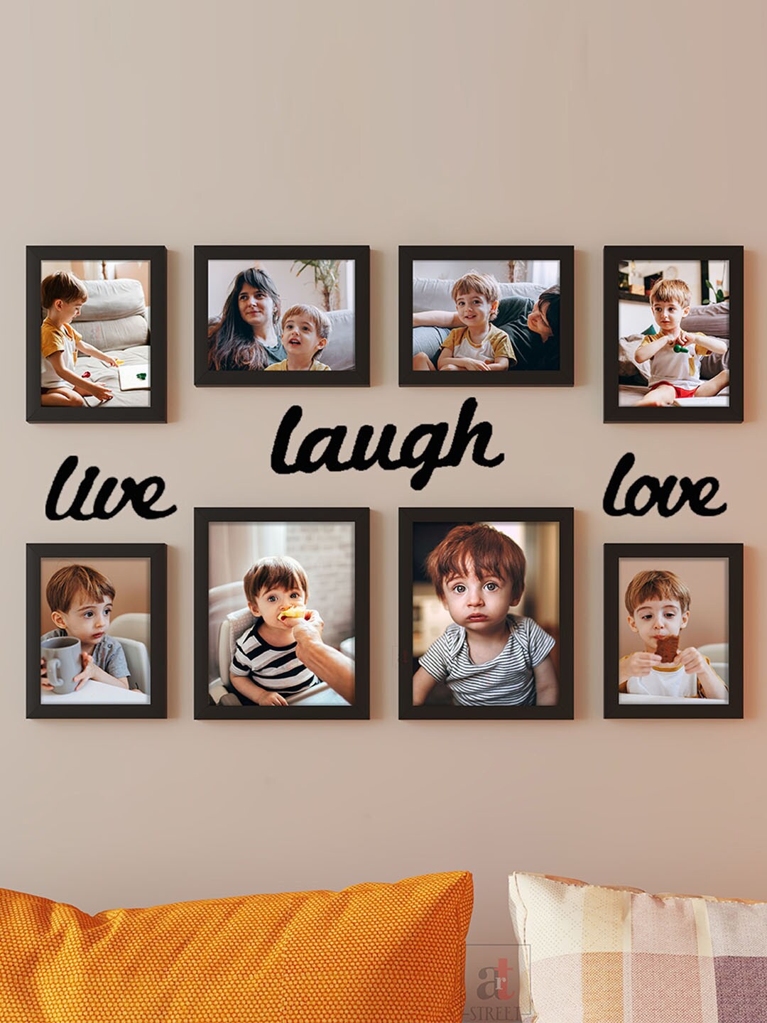 

Art Street Black 8 Pieces Photo Frames