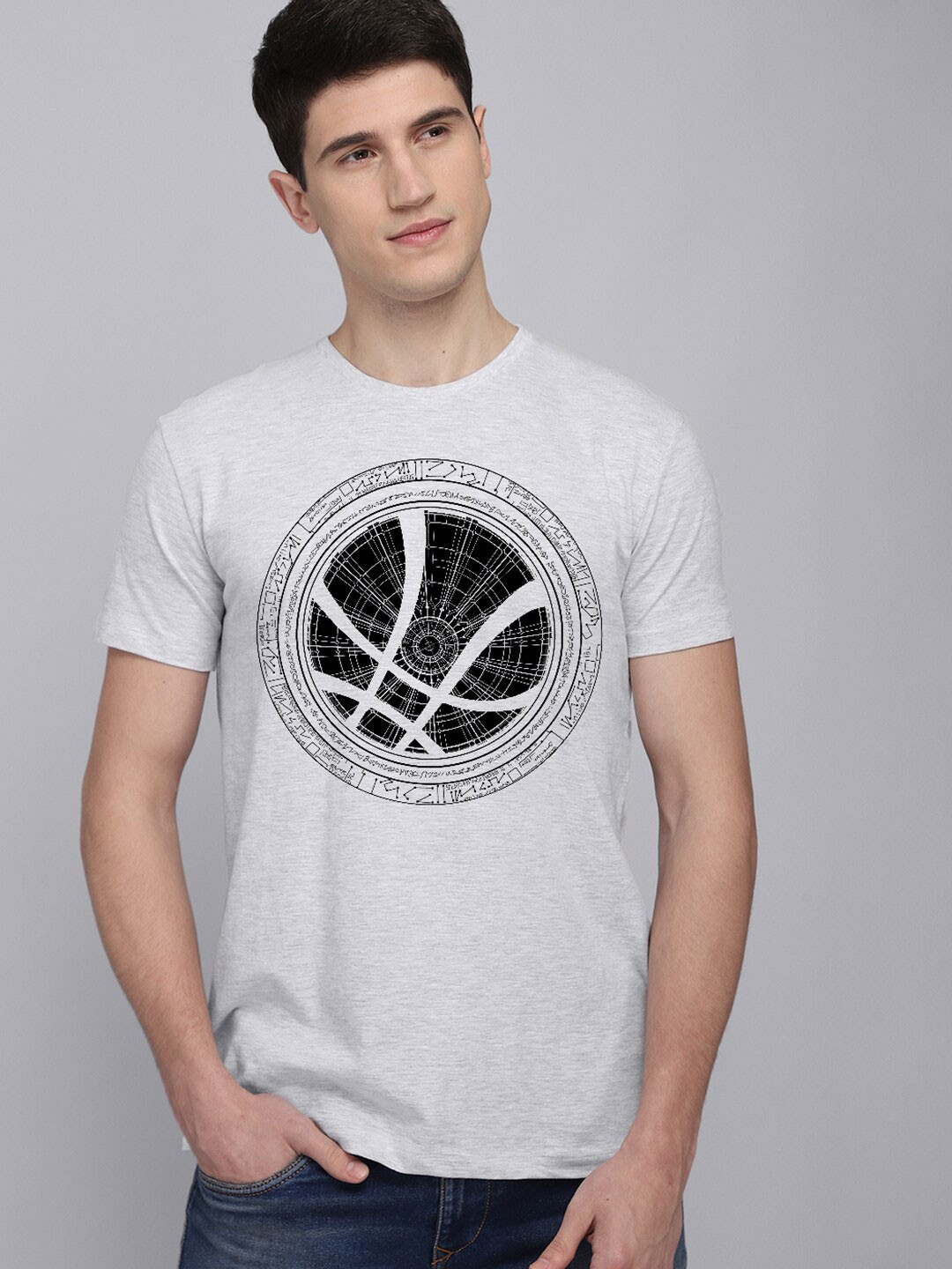 

Free Authority Doctor Strange Printed Pure Cotton T-Shirt, Grey