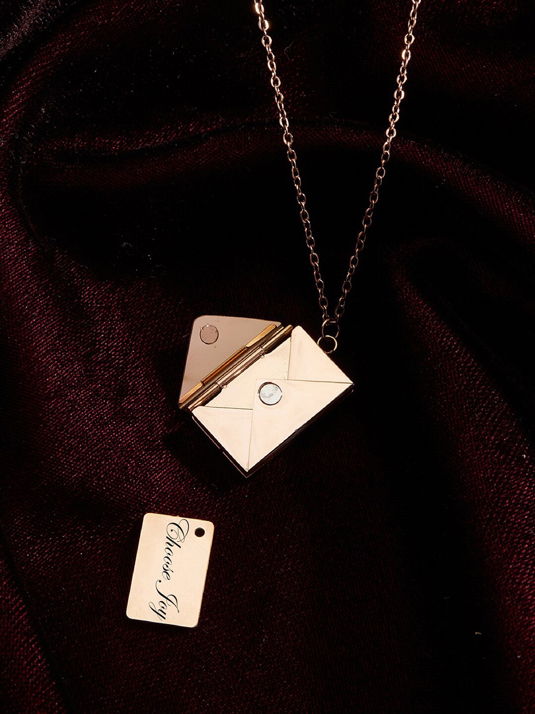 

Tipsyfly Rose Gold-Plated Necklace