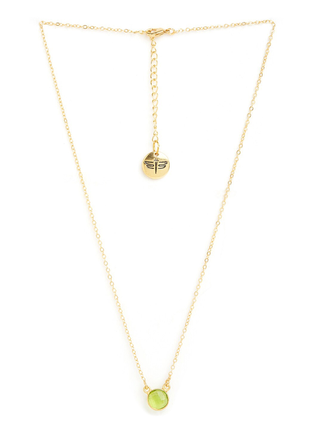 

Tipsyfly Gold-Plated Artificial Beads Necklace
