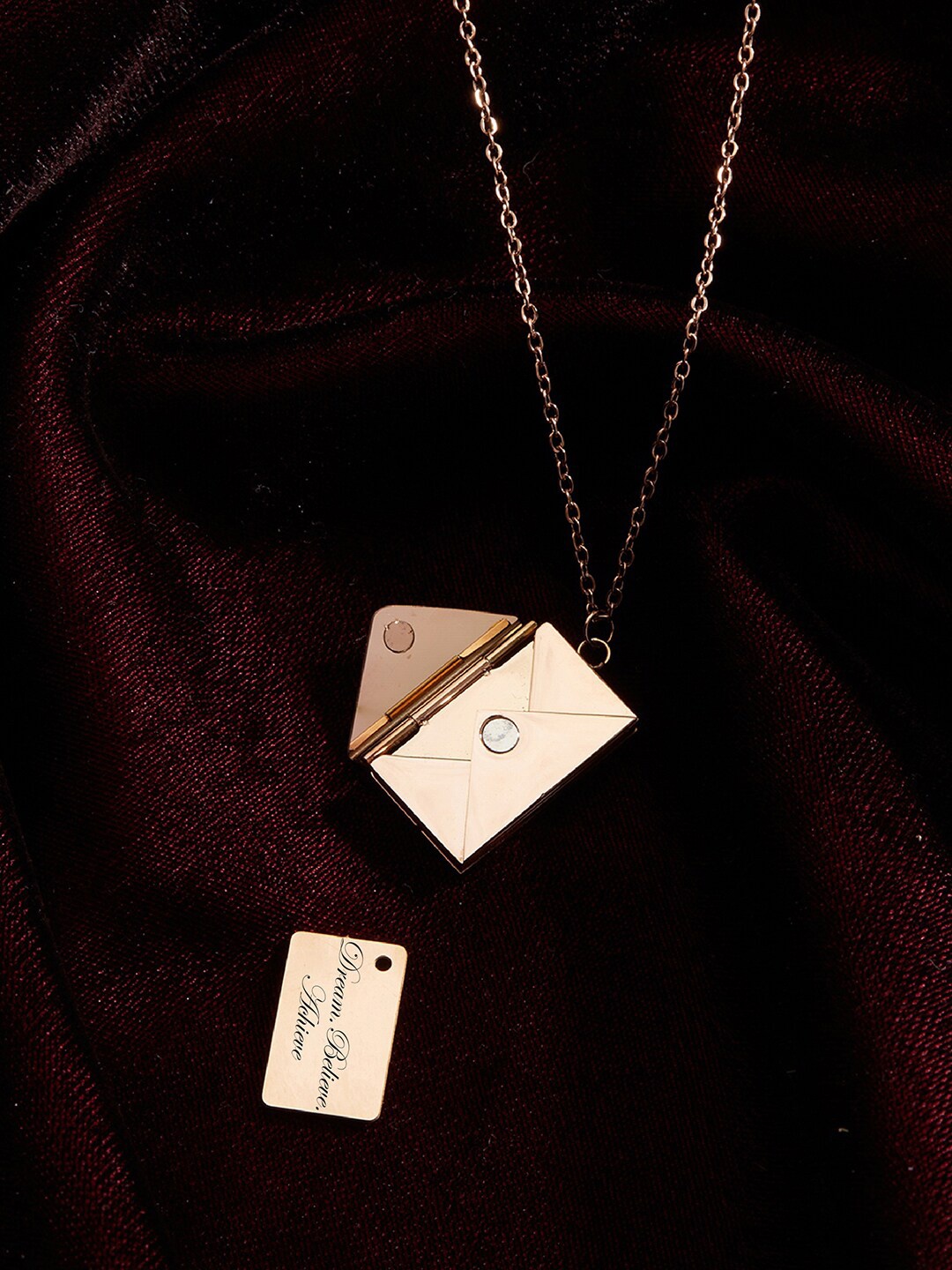 

Tipsyfly Rose Gold-Plated Necklace