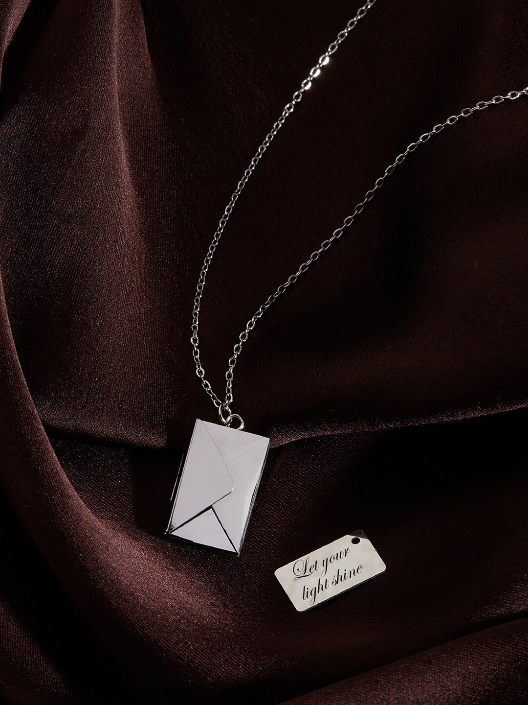 

Tipsyfly Silver-Plated Necklace