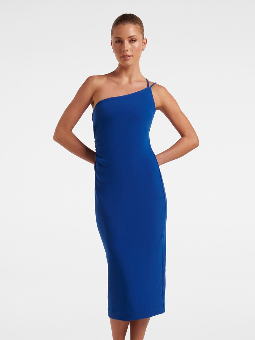 

Forever New Bodycon Midi Dress, Navy blue