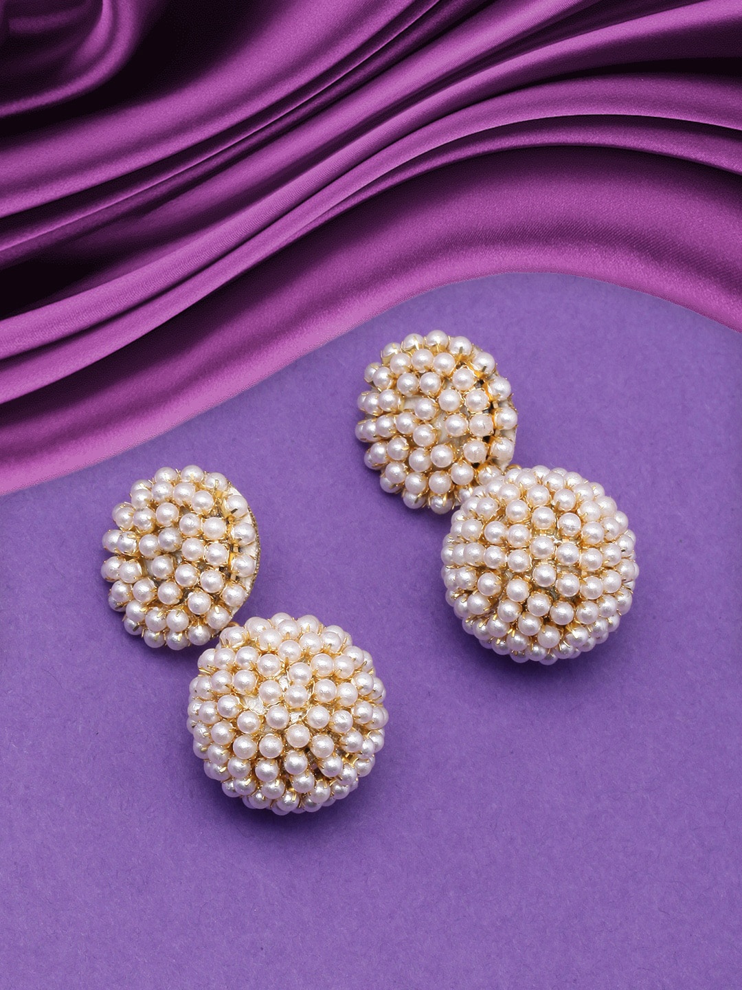 

DressBerry Gold-Plated Contemporary Drop Earrings