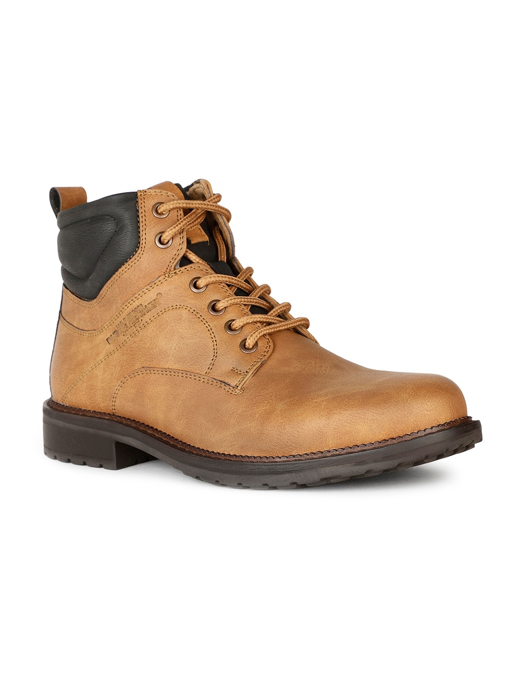 

Weinbrenner Men Textured High-Top Regular Boots, Tan