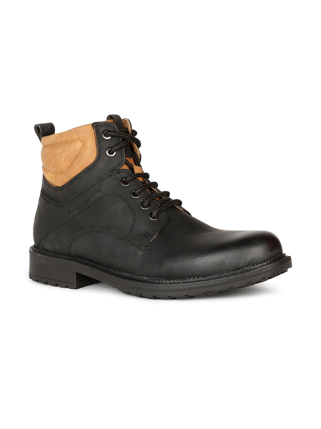 

Weinbrenner Men Daviston Mid Top Block Heel Casual Boots, Black